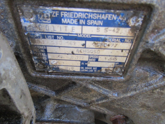 DAF LF55 65850 6 SPEED MANUAL GEARBOX - Gearbox for Truck: picture 1 DAF LF55 65850 6 SPEED MANUAL GEARBOX - Gearbox for Truck: picture 1