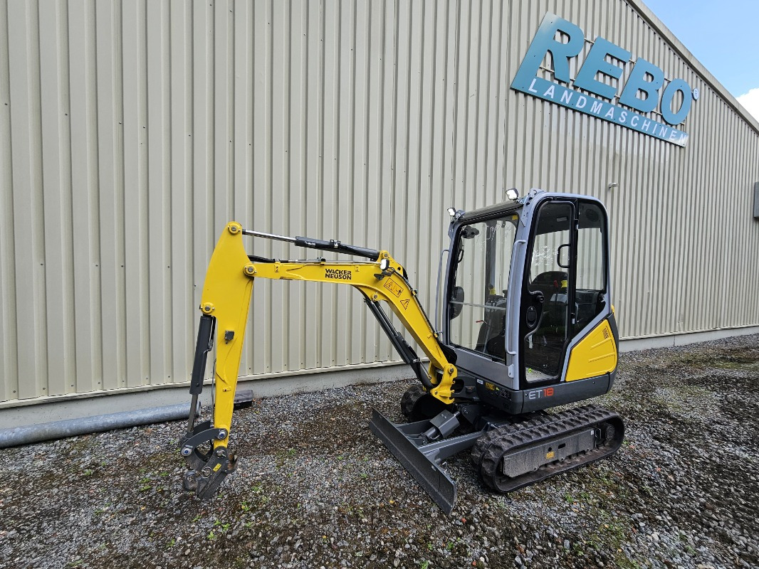 Wacker ET 18 - Mini excavator: picture 1 Wacker ET 18 - Mini excavator: picture 1