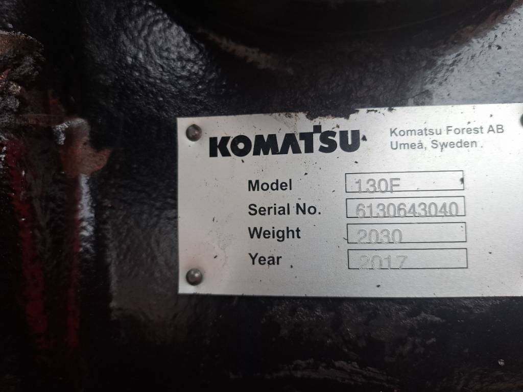 Forwarder Komatsu 855: picture 11