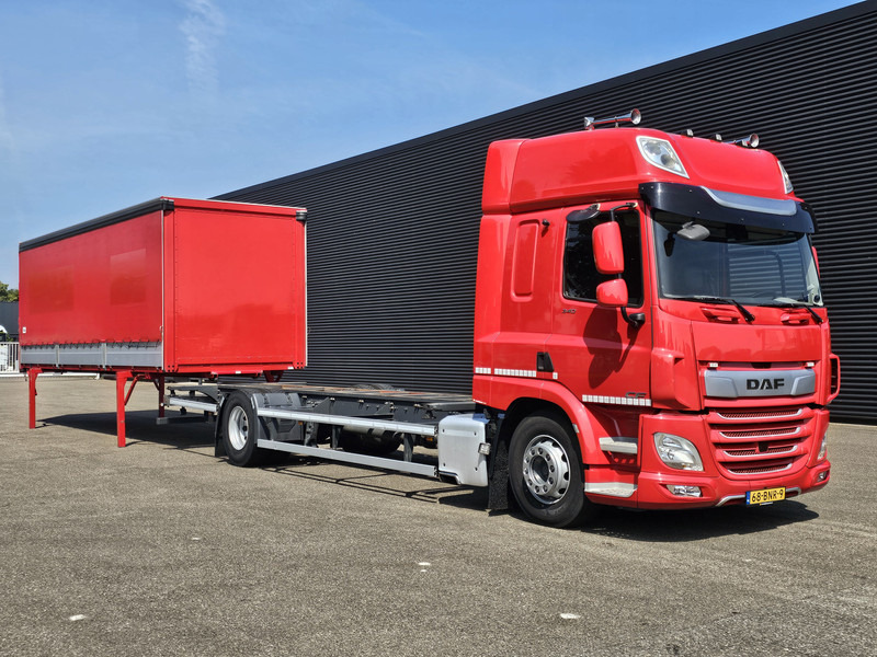 DAF CF 340 SPACECAB / 2 X BDF LAADBAK - Curtain side truck: picture 4 DAF CF 340 SPACECAB / 2 X BDF LAADBAK - Curtain side truck: picture 4