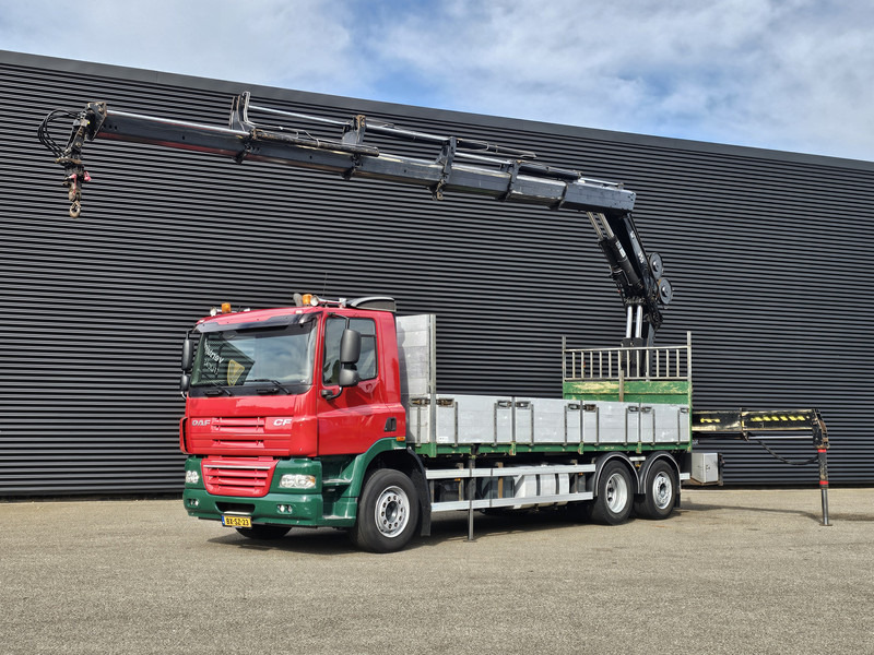 DAF CF 85.410 6x2 / HIAB 35 t/m crane / kran + REMOTE - Dropside/ Flatbed truck, Crane truck: picture 2 DAF CF 85.410 6x2 / HIAB 35 t/m crane / kran + REMOTE - Dropside/ Flatbed truck, Crane truck: picture 2
