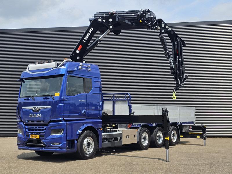 MAN TGX 35.580 / 8x4-4 / HIAB 54TM CRANE+ JIB - Crane truck: picture 4 MAN TGX 35.580 / 8x4-4 / HIAB 54TM CRANE+ JIB - Crane truck: picture 4