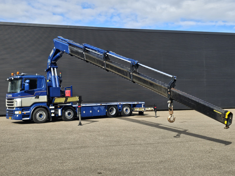 Scania R440 8x2*6 / FASSI 90 t/m CRANE / KRAN - Dropside/ Flatbed truck, Crane truck: picture 3 Scania R440 8x2*6 / FASSI 90 t/m CRANE / KRAN - Dropside/ Flatbed truck, Crane truck: picture 3