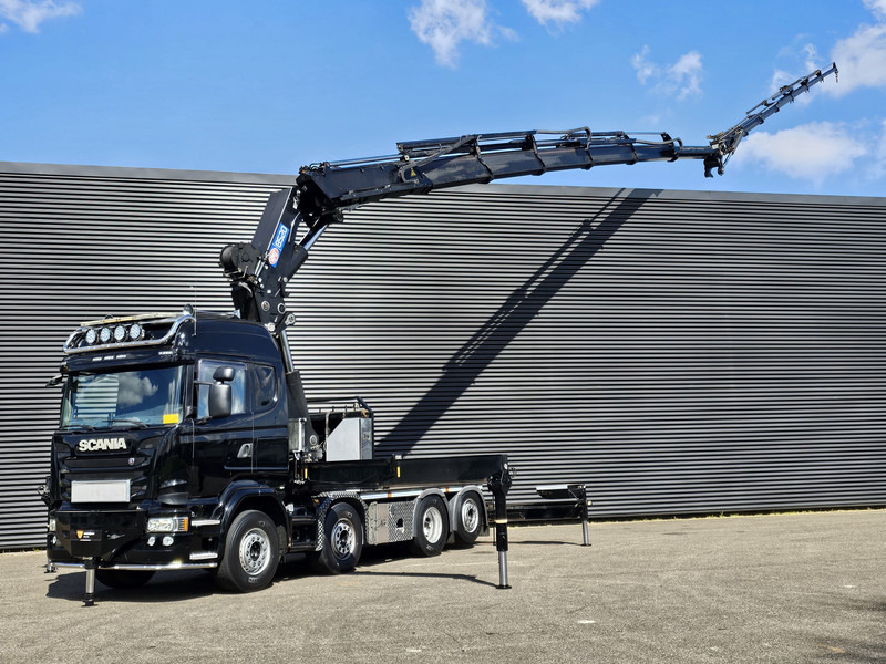 Scania R490 / 8x2 / HMF 85 TM CRANE / WINCH / JIB - Tractor truck: picture 1 Scania R490 / 8x2 / HMF 85 TM CRANE / WINCH / JIB - Tractor truck: picture 1