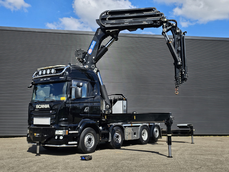 Scania R490 / 8x2 / HMF 85 TM CRANE / WINCH / JIB - Tractor truck: picture 3 Scania R490 / 8x2 / HMF 85 TM CRANE / WINCH / JIB - Tractor truck: picture 3