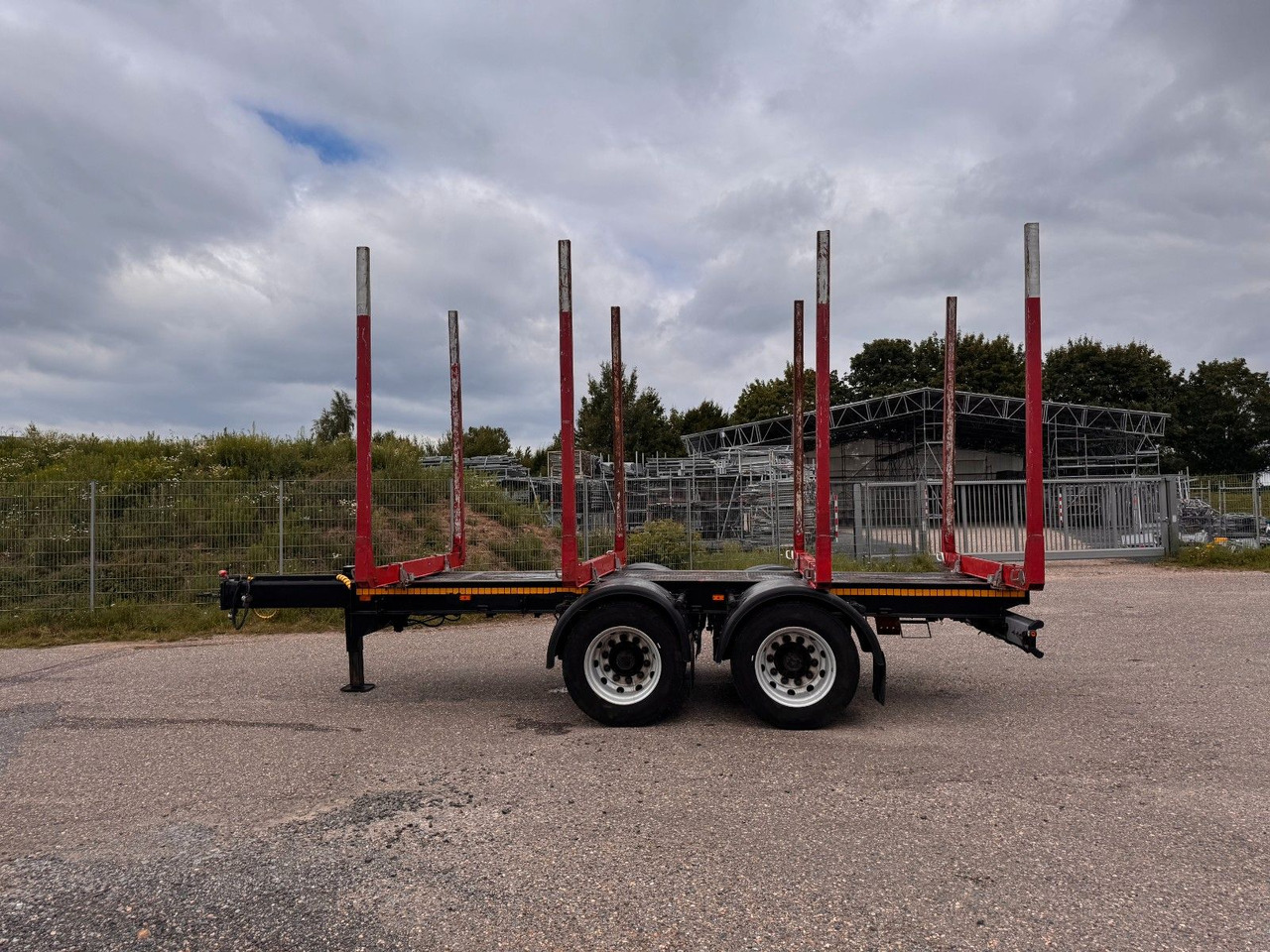 Goldhofer Glogger 2 Achser 14,5 m 18 to. Holztransporter - Log trailer: picture 1 Goldhofer Glogger 2 Achser 14,5 m 18 to. Holztransporter - Log trailer: picture 1