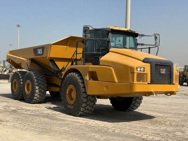 CAT 745 - Articulated dumper: picture 4 CAT 745 - Articulated dumper: picture 4