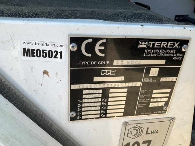 All terrain crane Terex AC60/3: picture 7 All terrain crane Terex AC60/3: picture 7