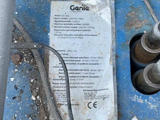 Genie GS1932 - Scissor lift: picture 5 Genie GS1932 - Scissor lift: picture 5