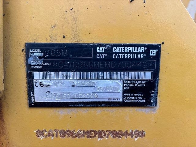 CAT 966M - Wheel loader: picture 5 CAT 966M - Wheel loader: picture 5