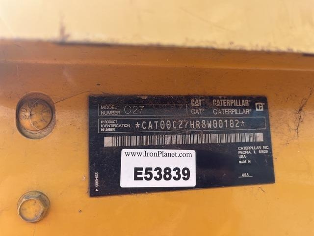 CAT C27 - Generator set: picture 5 CAT C27 - Generator set: picture 5