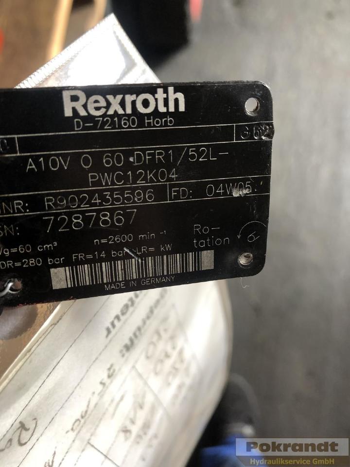 Rexroth A10VO60DFR1-52L-PWC12K04 + A10VO45ED72-52-PSC12K52T + A10VSO18DR-31L-PSCN00 - Hydraulic pump: picture 3 Rexroth A10VO60DFR1-52L-PWC12K04 + A10VO45ED72-52-PSC12K52T + A10VSO18DR-31L-PSCN00 - Hydraulic pump: picture 3