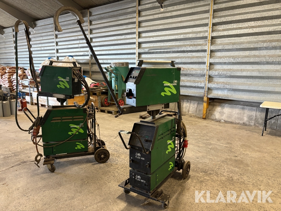 Svejsemaskine Migatronic Flex 400 1 styk - Welding equipment: picture 1 Svejsemaskine Migatronic Flex 400 1 styk - Welding equipment: picture 1