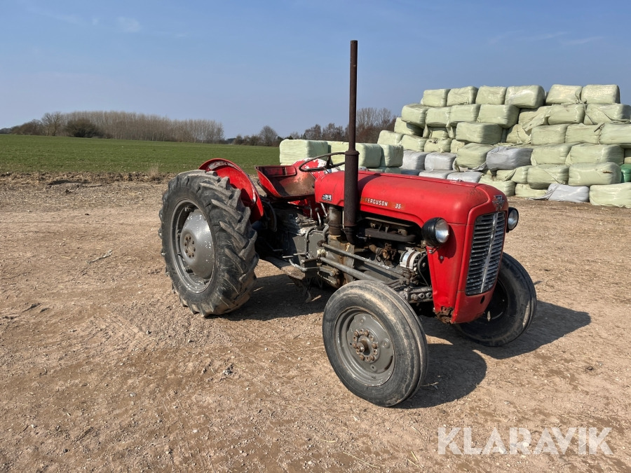Farm tractor Traktor Massey Ferguson 35: picture 6
