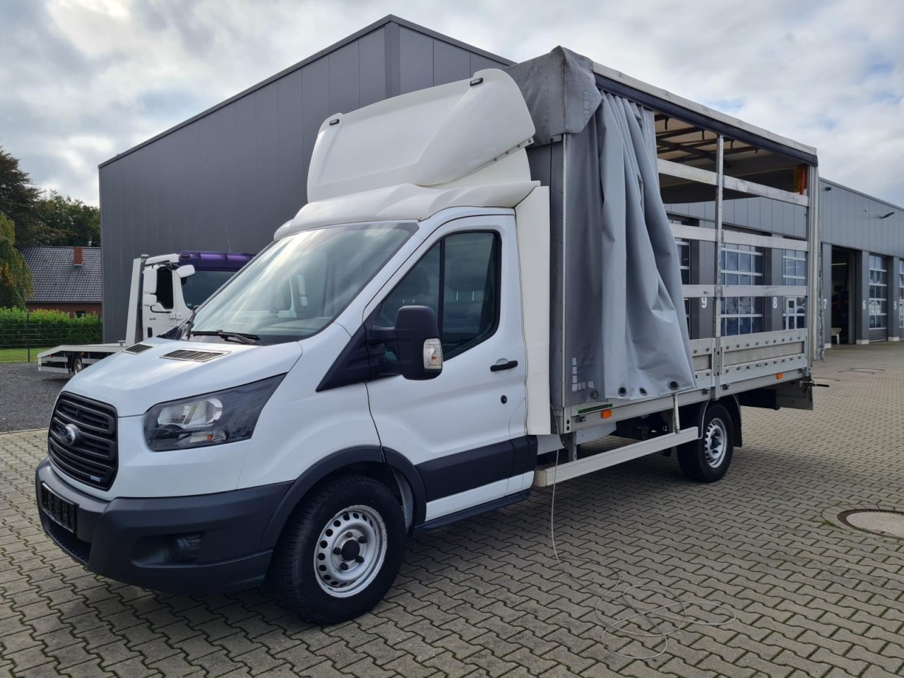 Ford Transit 35 Pritsche Schiebe Plane TDCi KLIMA AHK - Curtain side van: picture 2 Ford Transit 35 Pritsche Schiebe Plane TDCi KLIMA AHK - Curtain side van: picture 2