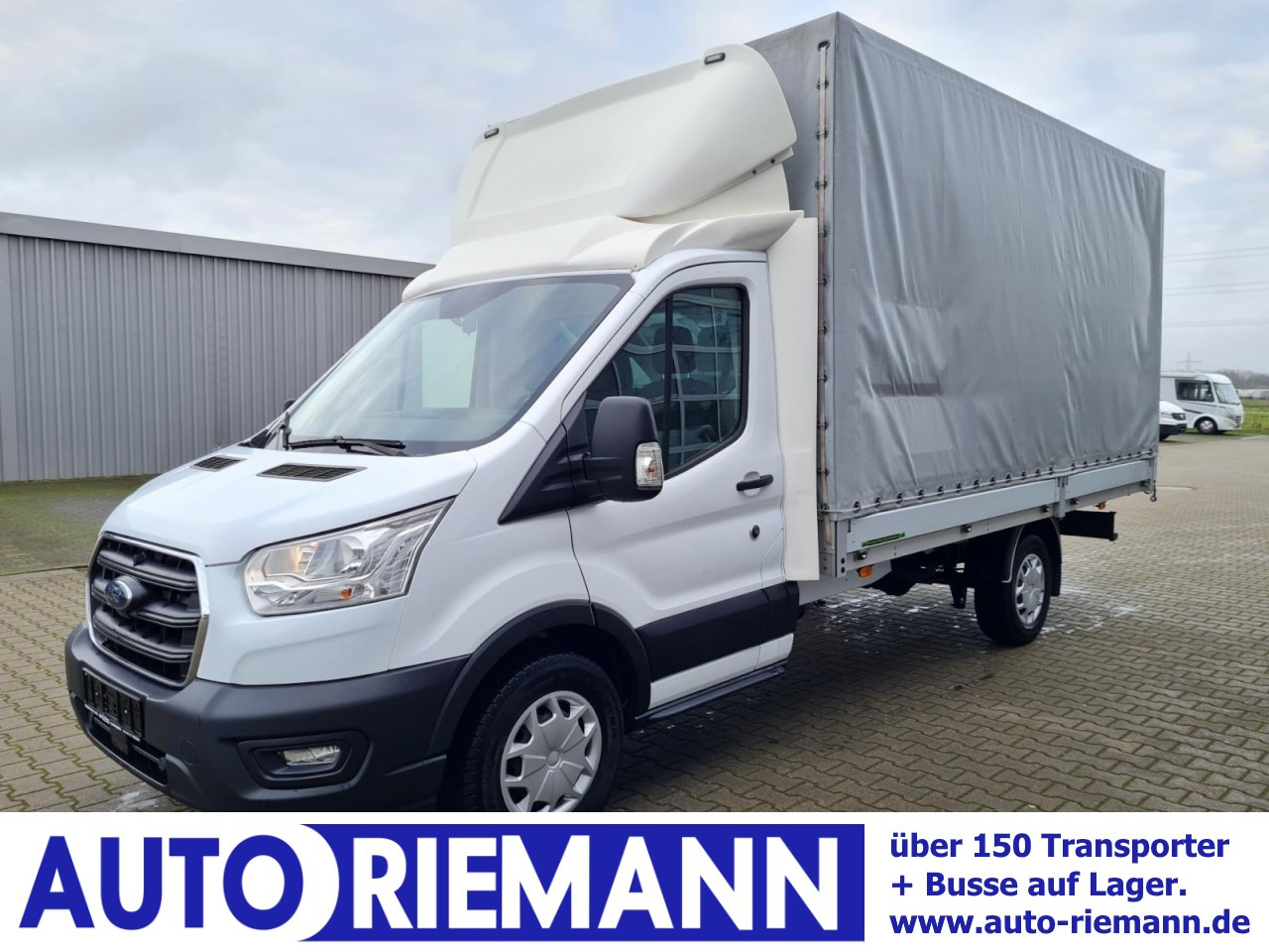 Ford Transit 350 Pritsche TDci Schiebe Plane Trend RWD - Curtain side van: picture 1 Ford Transit 350 Pritsche TDci Schiebe Plane Trend RWD - Curtain side van: picture 1