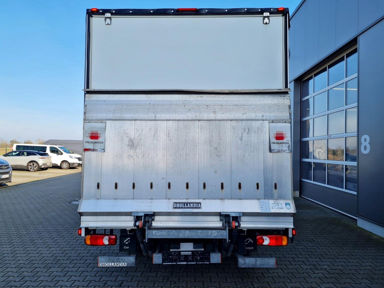 Curtain side van Opel Movano Pritsche Schiebe Plane LBW LUFTFEDER TEMPO: picture 18