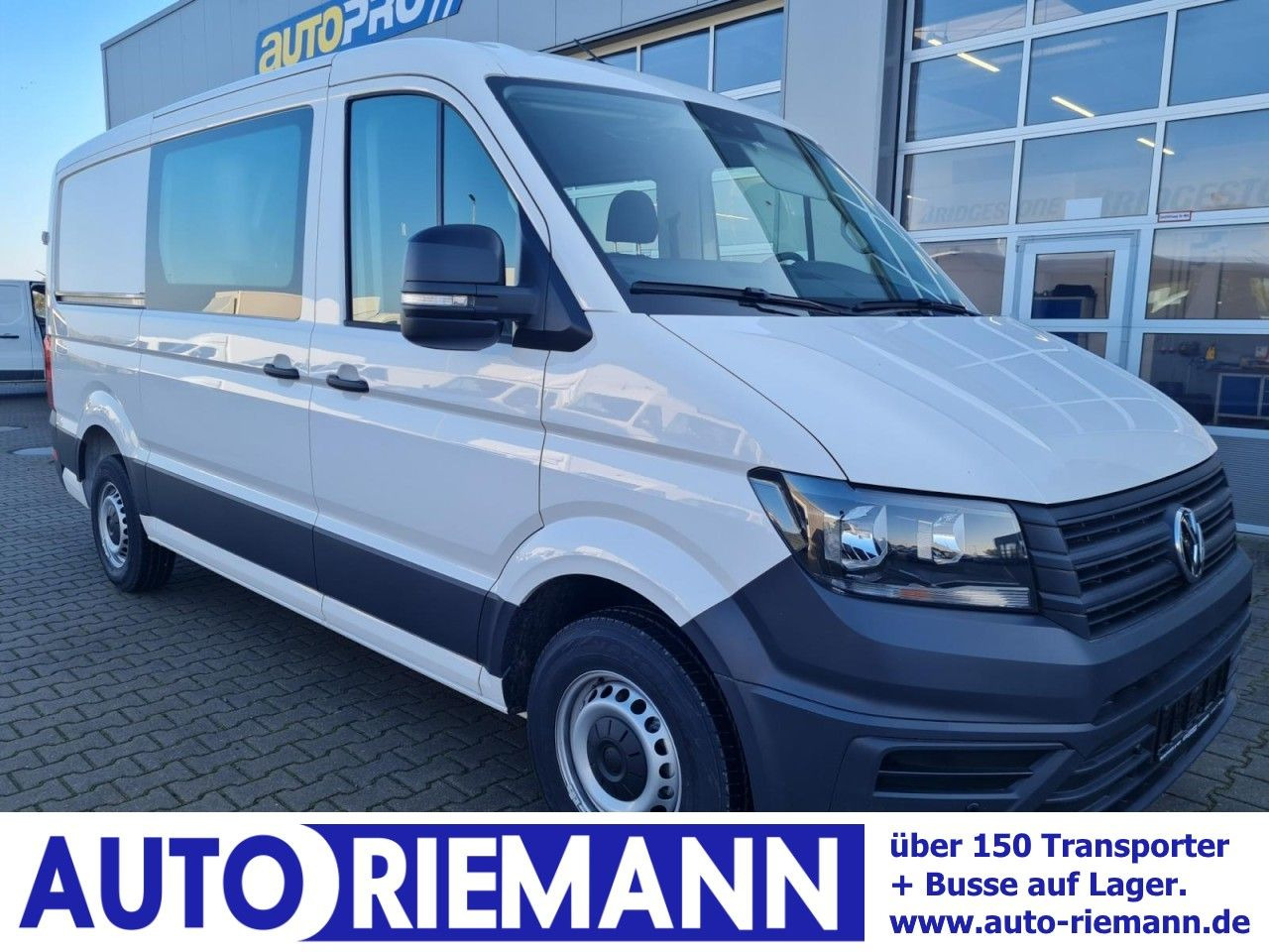 Volkswagen Crafter 35 Kasten Plus Doka Mixto PDC NAVI/APP - Panel van, Combi van: picture 1 Volkswagen Crafter 35 Kasten Plus Doka Mixto PDC NAVI/APP - Panel van, Combi van: picture 1