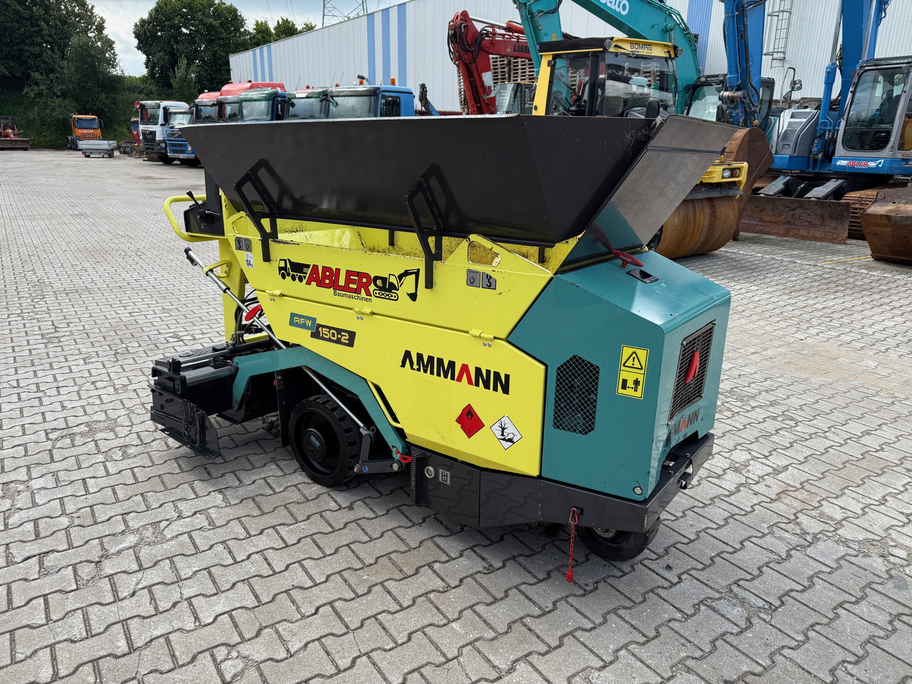 Ammann AFW 150-2 Mini-Asphaltfertiger - Asphalt paver: picture 4 Ammann AFW 150-2 Mini-Asphaltfertiger - Asphalt paver: picture 4