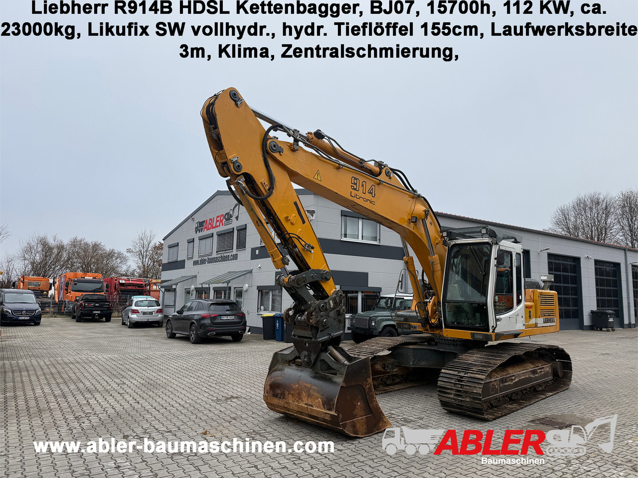 Liebherr R914B HDSL Kettenbagger - Crawler excavator: picture 1 Liebherr R914B HDSL Kettenbagger - Crawler excavator: picture 1