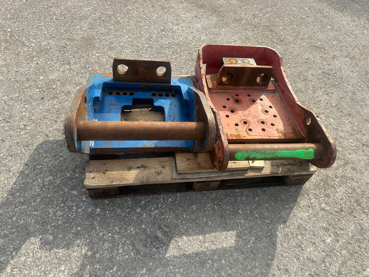 MS21/ MS 25 Anbauplatten Lehnhoff - Quick coupler: picture 3 MS21/ MS 25 Anbauplatten Lehnhoff - Quick coupler: picture 3