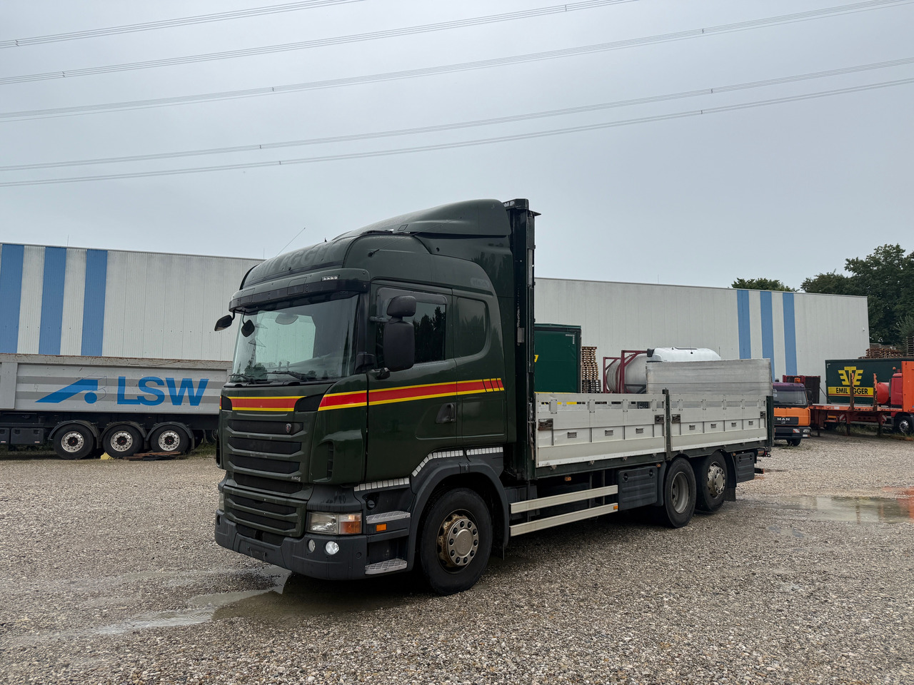 Scania R480 Pritsche mit Ladebordwand AHK - Dropside/ Flatbed truck, Crane truck: picture 2 Scania R480 Pritsche mit Ladebordwand AHK - Dropside/ Flatbed truck, Crane truck: picture 2