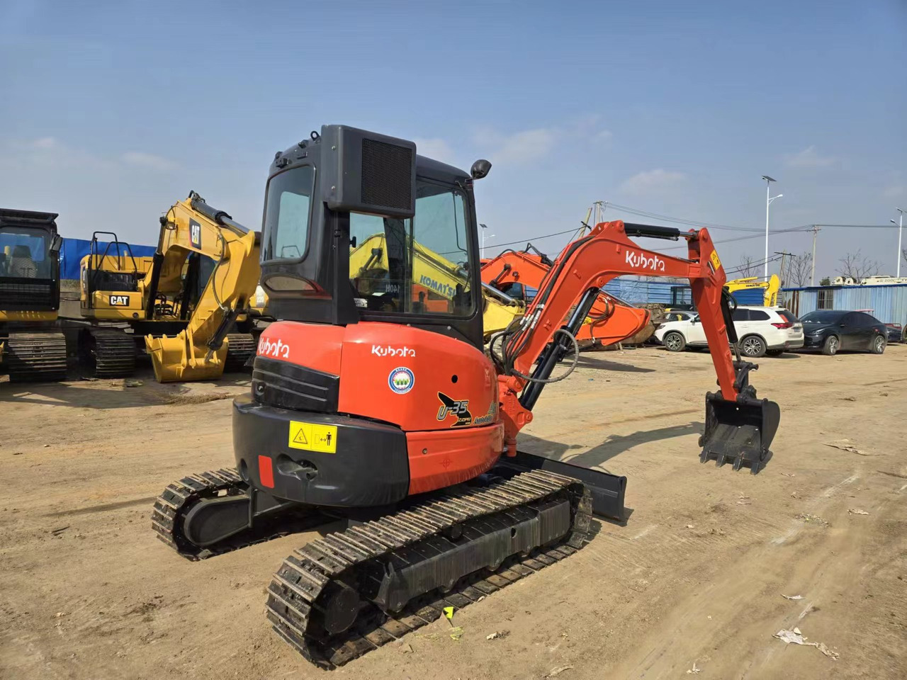 Mini excavator KUBOTA U35: picture 6
