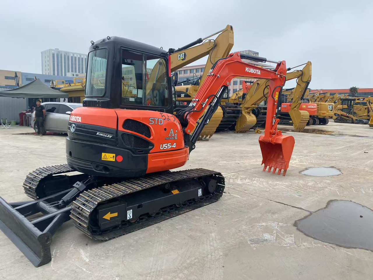 Mini excavator KUBOTA U55: picture 9 Mini excavator KUBOTA U55: picture 9