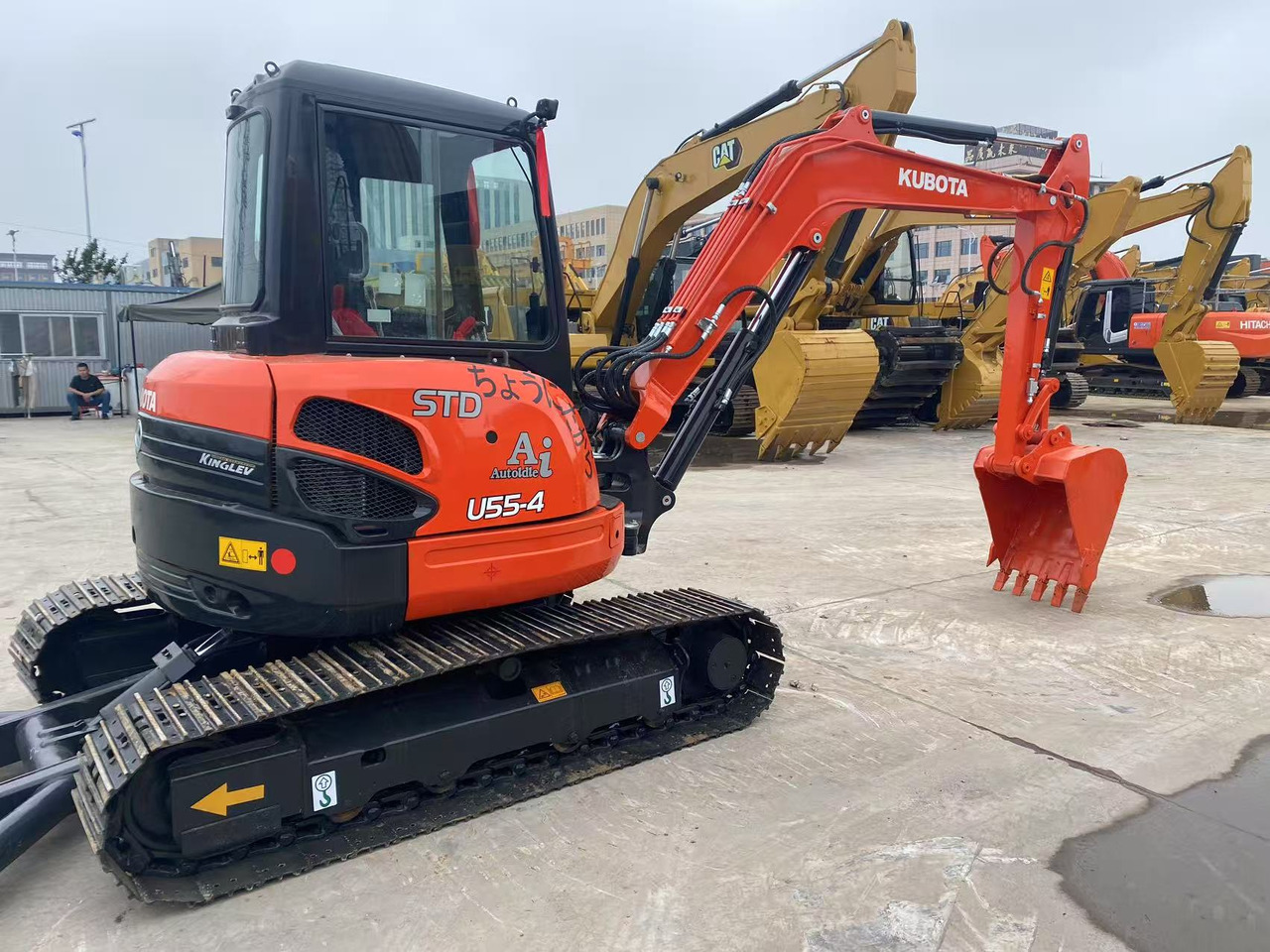 Mini excavator KUBOTA U55: picture 6 Mini excavator KUBOTA U55: picture 6