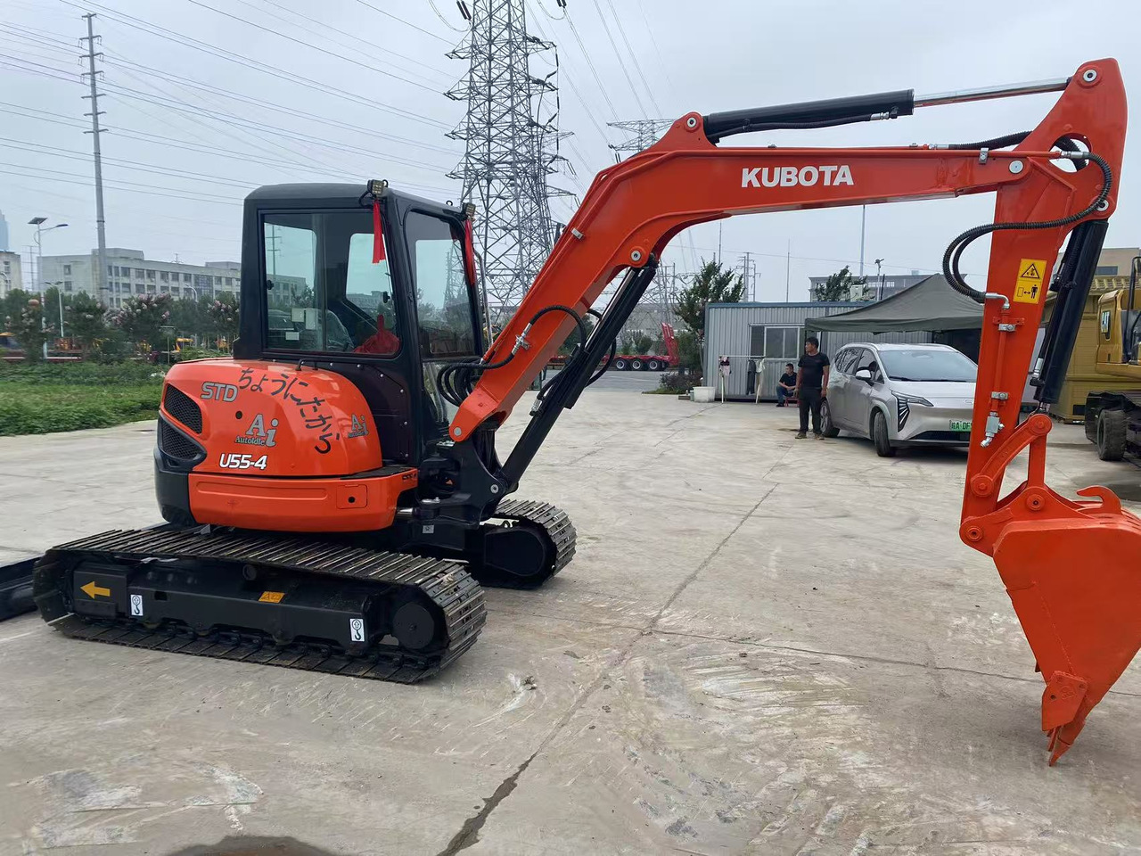 KUBOTA U55 - Mini excavator: picture 1 KUBOTA U55 - Mini excavator: picture 1