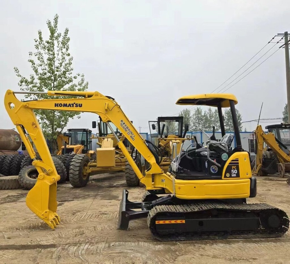 Komatsu PC50MR with canopy - Mini excavator: picture 1 Komatsu PC50MR with canopy - Mini excavator: picture 1