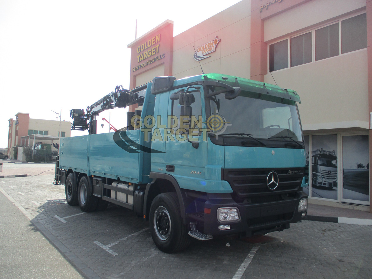 Mercedes-Benz Actros 2641 - Dropside/ Flatbed truck, Crane truck: picture 1 Mercedes-Benz Actros 2641 - Dropside/ Flatbed truck, Crane truck: picture 1