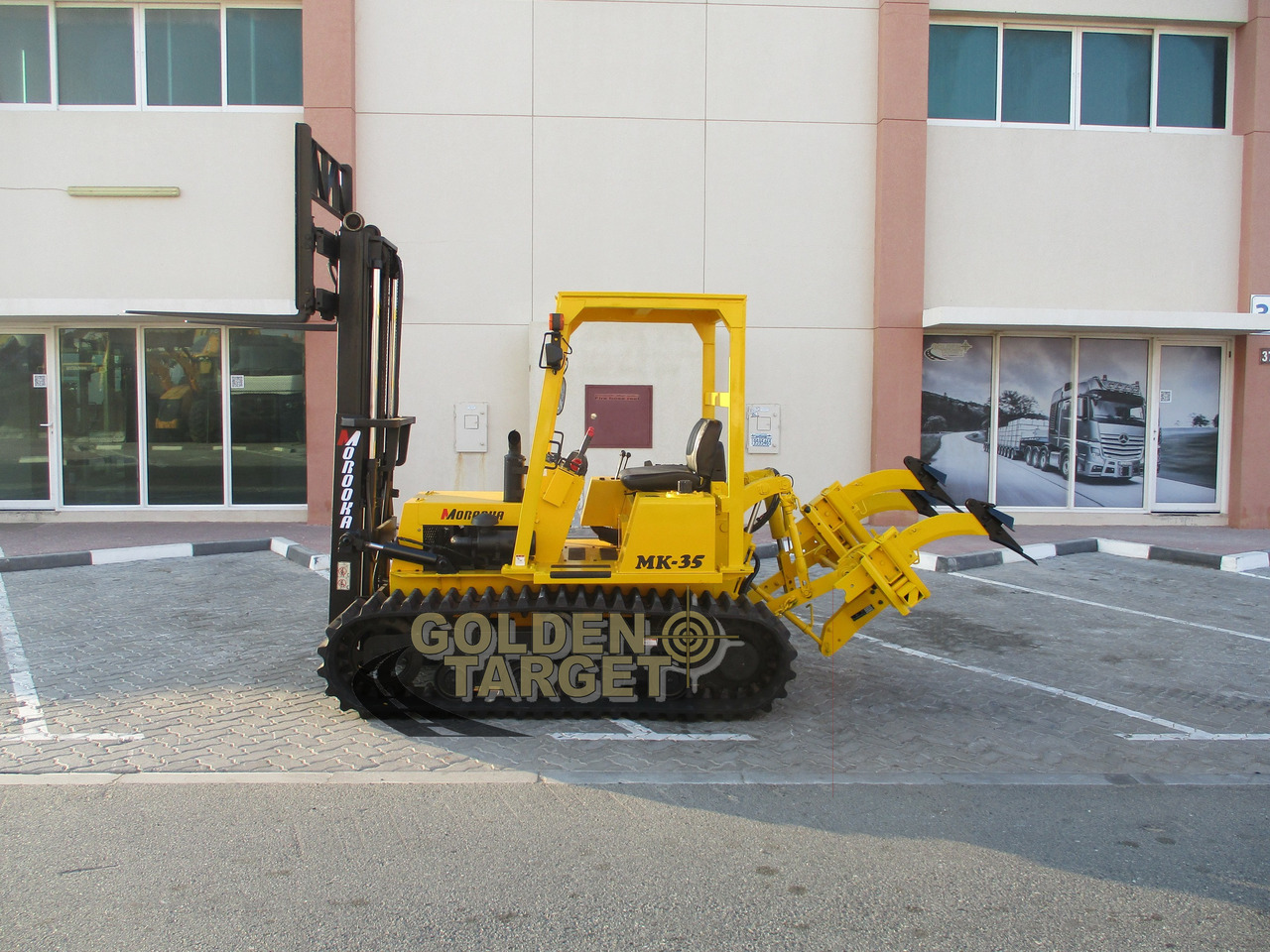Diesel forklift Morooka MK35 Tracks Forklift: picture 8