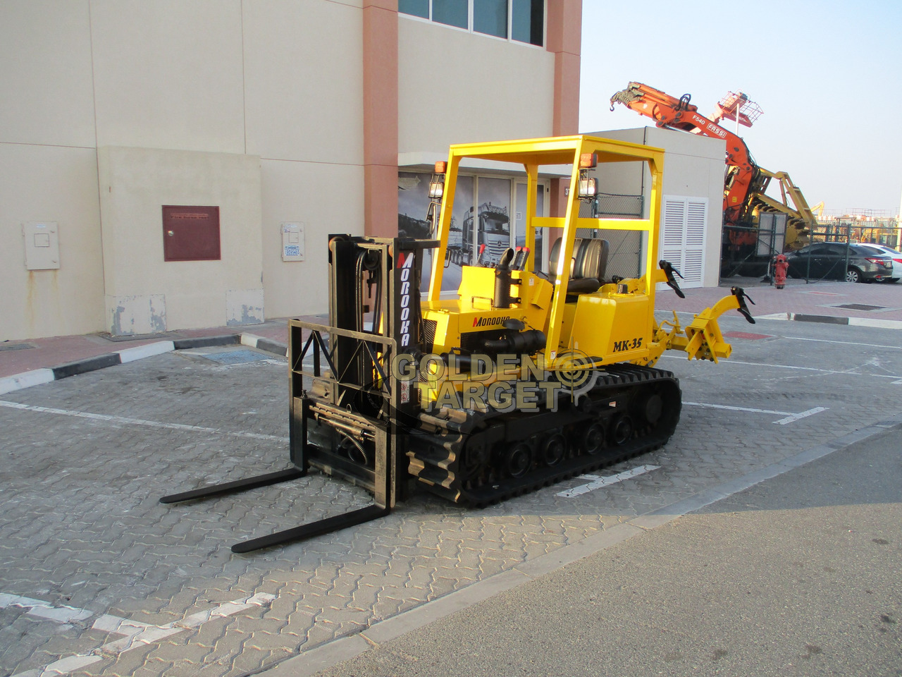Morooka MK35 Tracks Forklift - Diesel forklift: picture 2 Morooka MK35 Tracks Forklift - Diesel forklift: picture 2