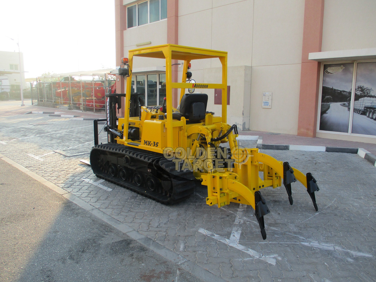 Diesel forklift Morooka MK35 Tracks Forklift: picture 7