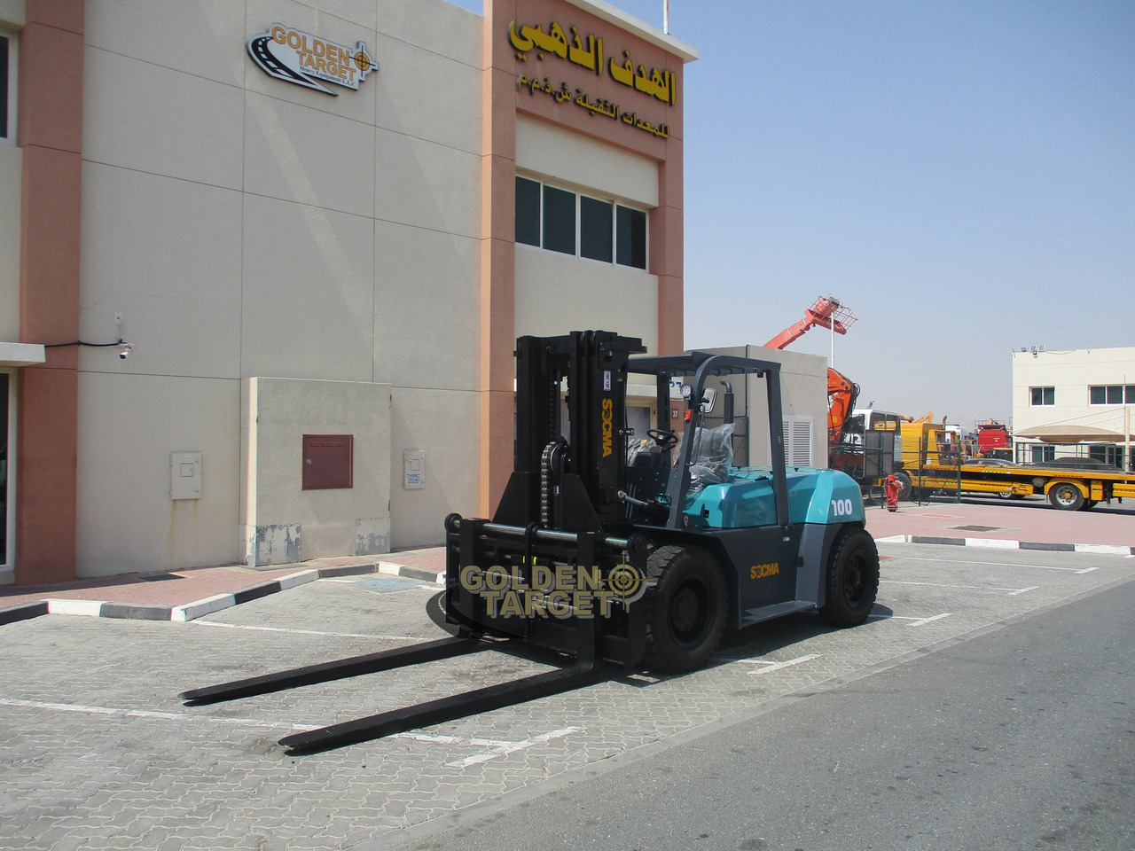 SOCMA HNF-100 Forklift - Diesel forklift: picture 2 SOCMA HNF-100 Forklift - Diesel forklift: picture 2