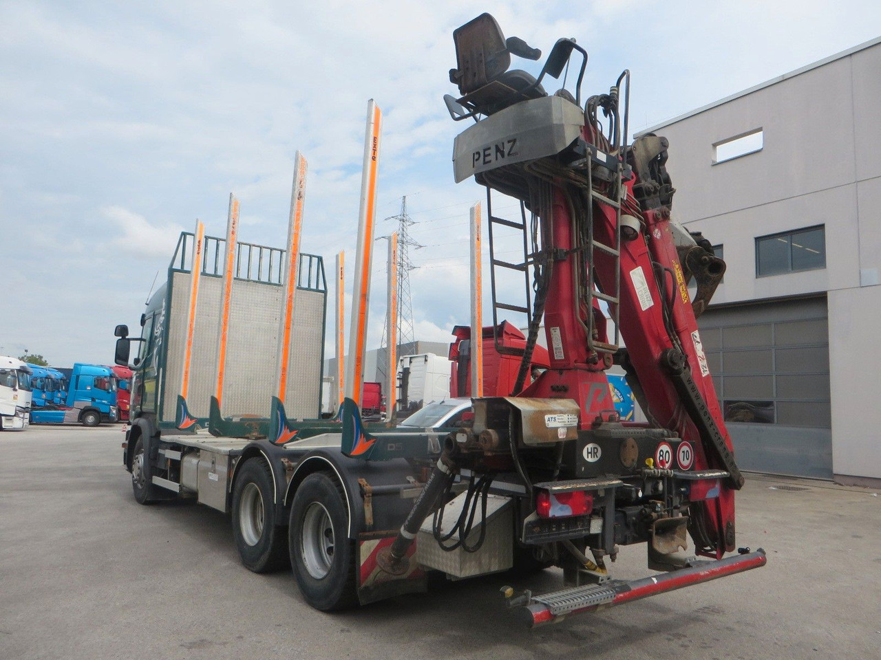 Scania G450 6x4Timber - Logging truck, Crane truck: picture 4 Scania G450 6x4Timber - Logging truck, Crane truck: picture 4