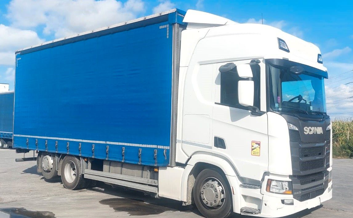 Scania R450 6x2 tandem jumbo - Curtain side truck: picture 3 Scania R450 6x2 tandem jumbo - Curtain side truck: picture 3