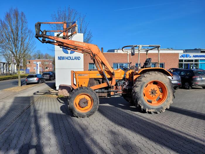 Fiat 750 DT 4x4 Allrad mit Frontlader - Farm tractor: picture 1 Fiat 750 DT 4x4 Allrad mit Frontlader - Farm tractor: picture 1