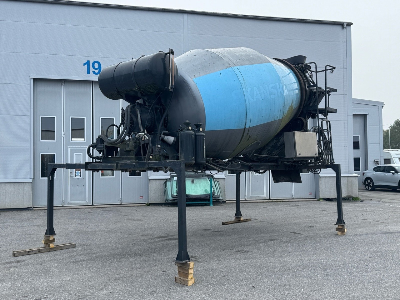 Betongroterare med laxo fäste - Concrete mixer drum: picture 1 Betongroterare med laxo fäste - Concrete mixer drum: picture 1