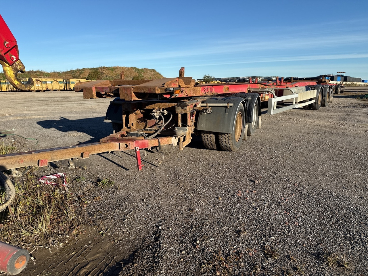 Lastväxlarsläp NÄRKO D4YF51H11 -2007 - Roll-off/ Skip trailer: picture 1 Lastväxlarsläp NÄRKO D4YF51H11 -2007 - Roll-off/ Skip trailer: picture 1