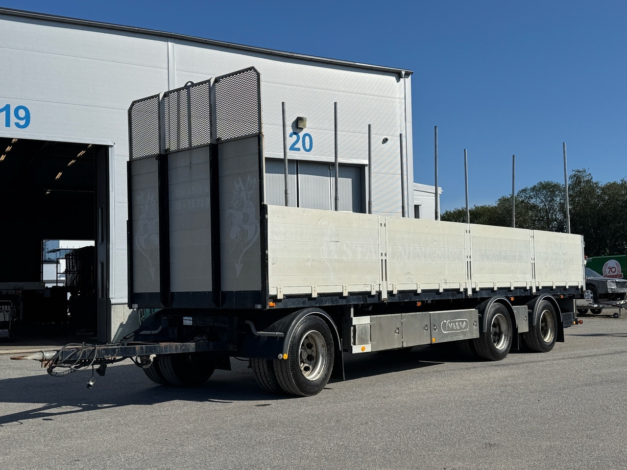 Släp Tyllis 3PVA -2009 - Dropside/ Flatbed trailer: picture 1 Släp Tyllis 3PVA -2009 - Dropside/ Flatbed trailer: picture 1