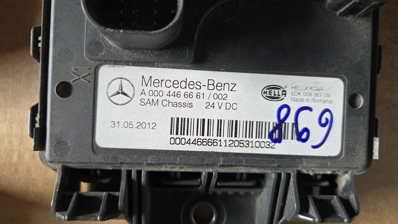 MERCEDES-BENZ SAM CHASSIS MP4 ACTROS - ECU for Truck: picture 3 MERCEDES-BENZ SAM CHASSIS MP4 ACTROS - ECU for Truck: picture 3