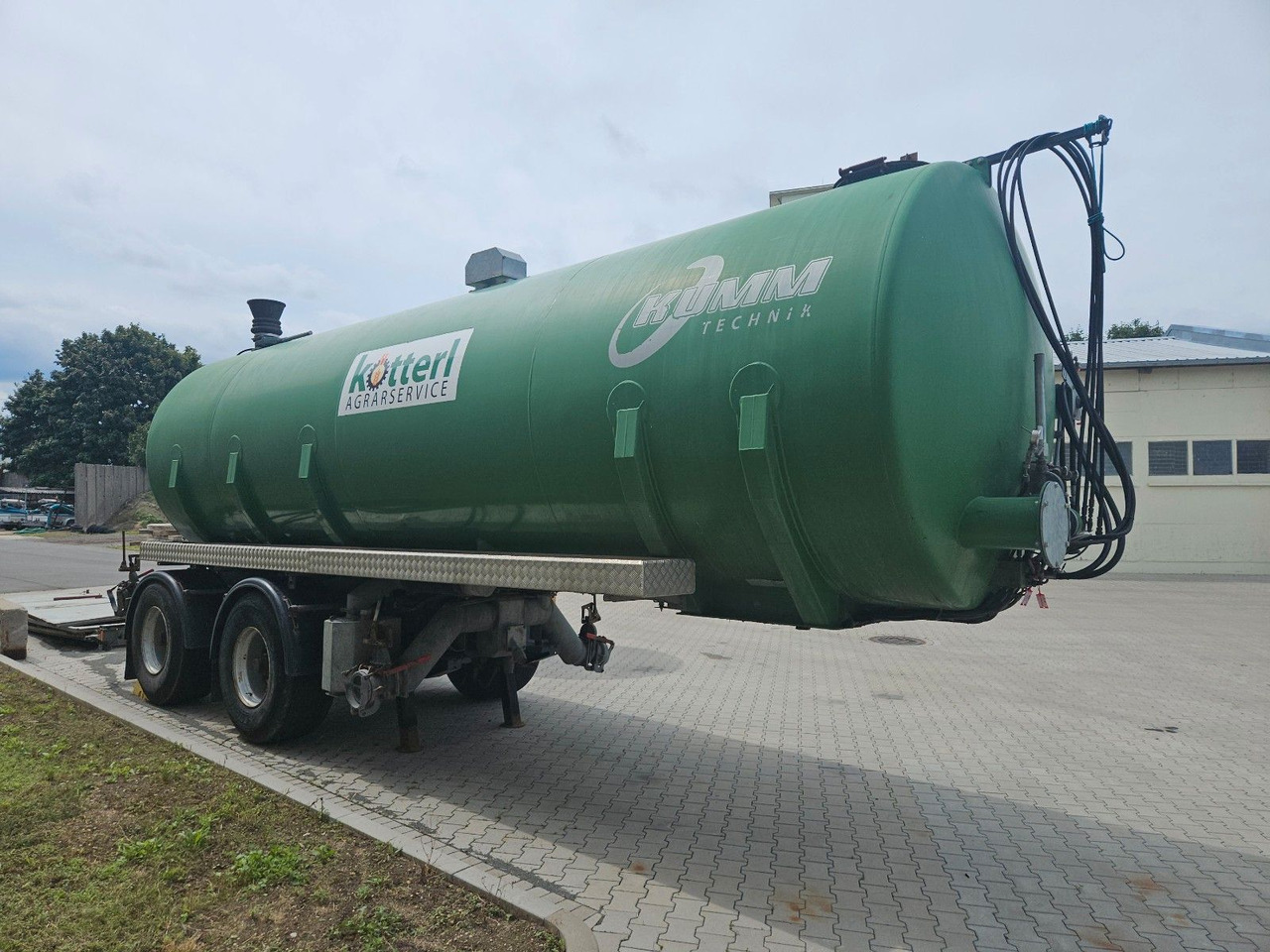 Kumm KTD 28 Güllefaß - Tanker semi-trailer: picture 1 Kumm KTD 28 Güllefaß - Tanker semi-trailer: picture 1
