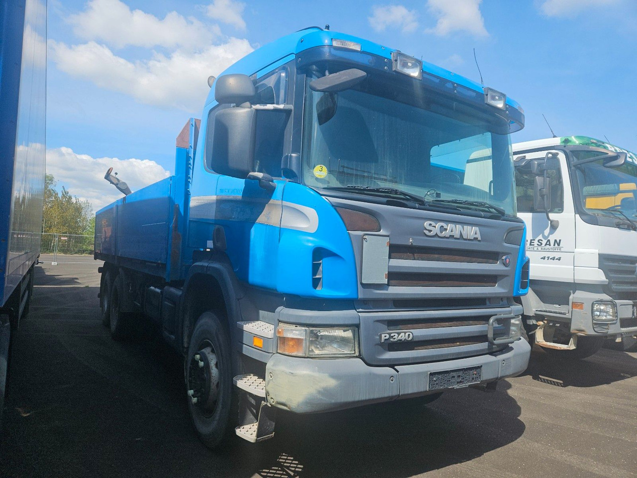Scania P340 6x6 Pritsche Schaltgetriebe ALLRAD - Dropside/ Flatbed truck: picture 2 Scania P340 6x6 Pritsche Schaltgetriebe ALLRAD - Dropside/ Flatbed truck: picture 2