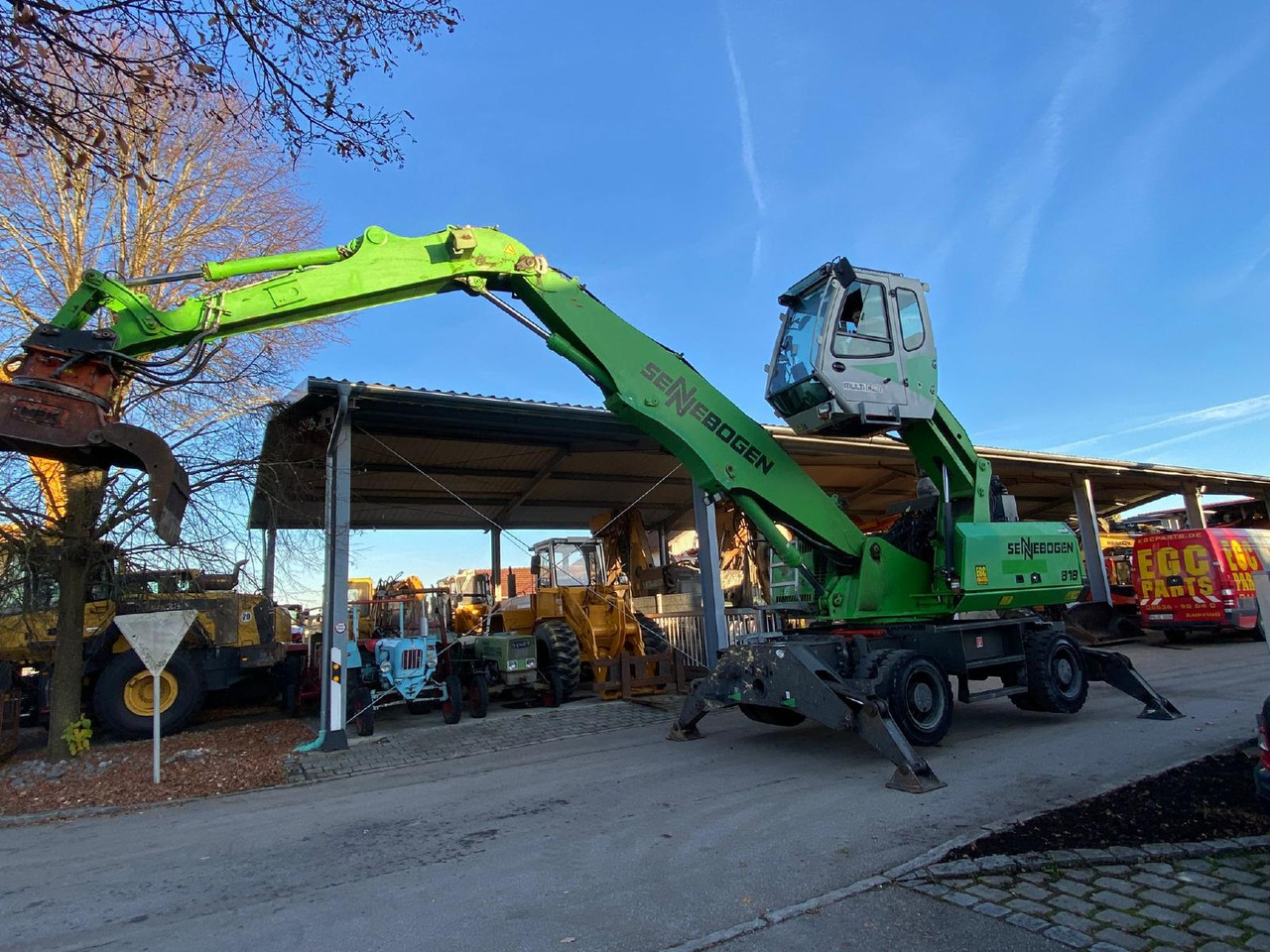 Sennebogen 818 - Waste/ Industry handler: picture 4 Sennebogen 818 - Waste/ Industry handler: picture 4