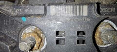 Bosch , 110A , 28V DAF CF75, XF 95 - Alternator for Truck: picture 4 Bosch , 110A , 28V DAF CF75, XF 95 - Alternator for Truck: picture 4