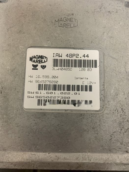 FIAT Ducato Jumper Boxer / PSA 9645278280 for FIAT Citroen Peugeot IAW 48P2.44 / PSA 9645278280 commercial vehicle - ECU for Commercial truck: picture 3 FIAT Ducato Jumper Boxer / PSA 9645278280 for FIAT Citroen Peugeot IAW 48P2.44 / PSA 9645278280 commercial vehicle - ECU for Commercial truck: picture 3