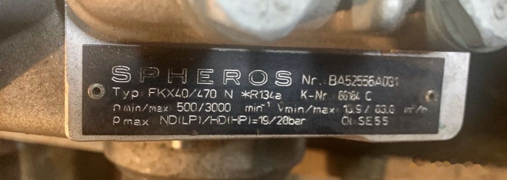 Spheros FKX40/470 28bar FKX40/470 - AC compressor for Bus: picture 3 Spheros FKX40/470 28bar FKX40/470 - AC compressor for Bus: picture 3