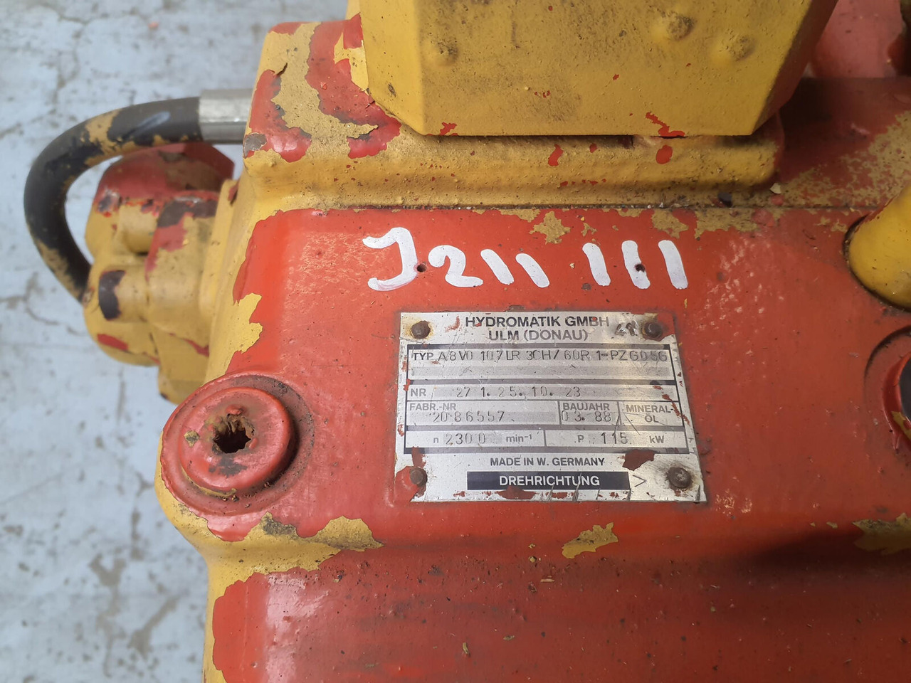 Krupp KMK 5100 pump set - Hydraulic pump for Mobile crane: picture 5 Krupp KMK 5100 pump set - Hydraulic pump for Mobile crane: picture 5